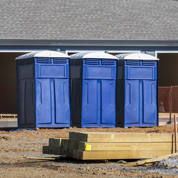 how can i report damages or issues with the portable restrooms during my rental period in Minot North Dakota